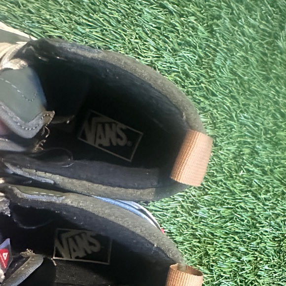 Vans MTE Kids High-Top Sneakers - Dark Green and White 1Y - Picture 7 of 7